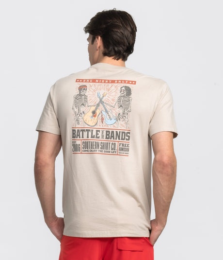 Battle Of The Bands SS Tee - Taupe