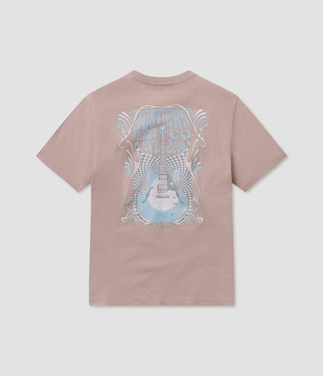 Gone Electric SS Tee - Mauve Shadows