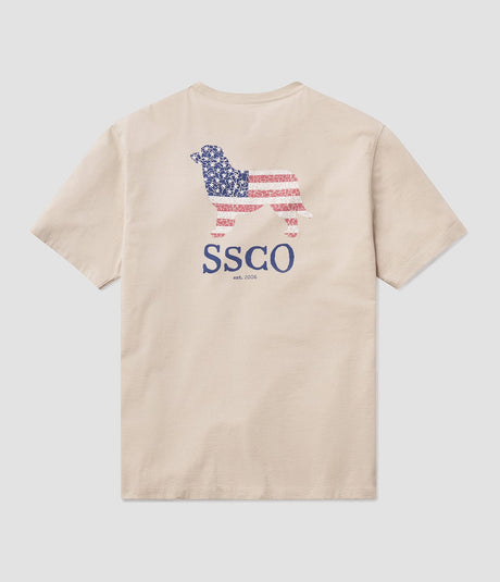 Youth Good Boy Camo SS Tee - Taupe