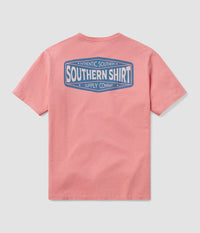 Thumbnail for Southern Shirt Original Logo Badge SS Tee - Mauve