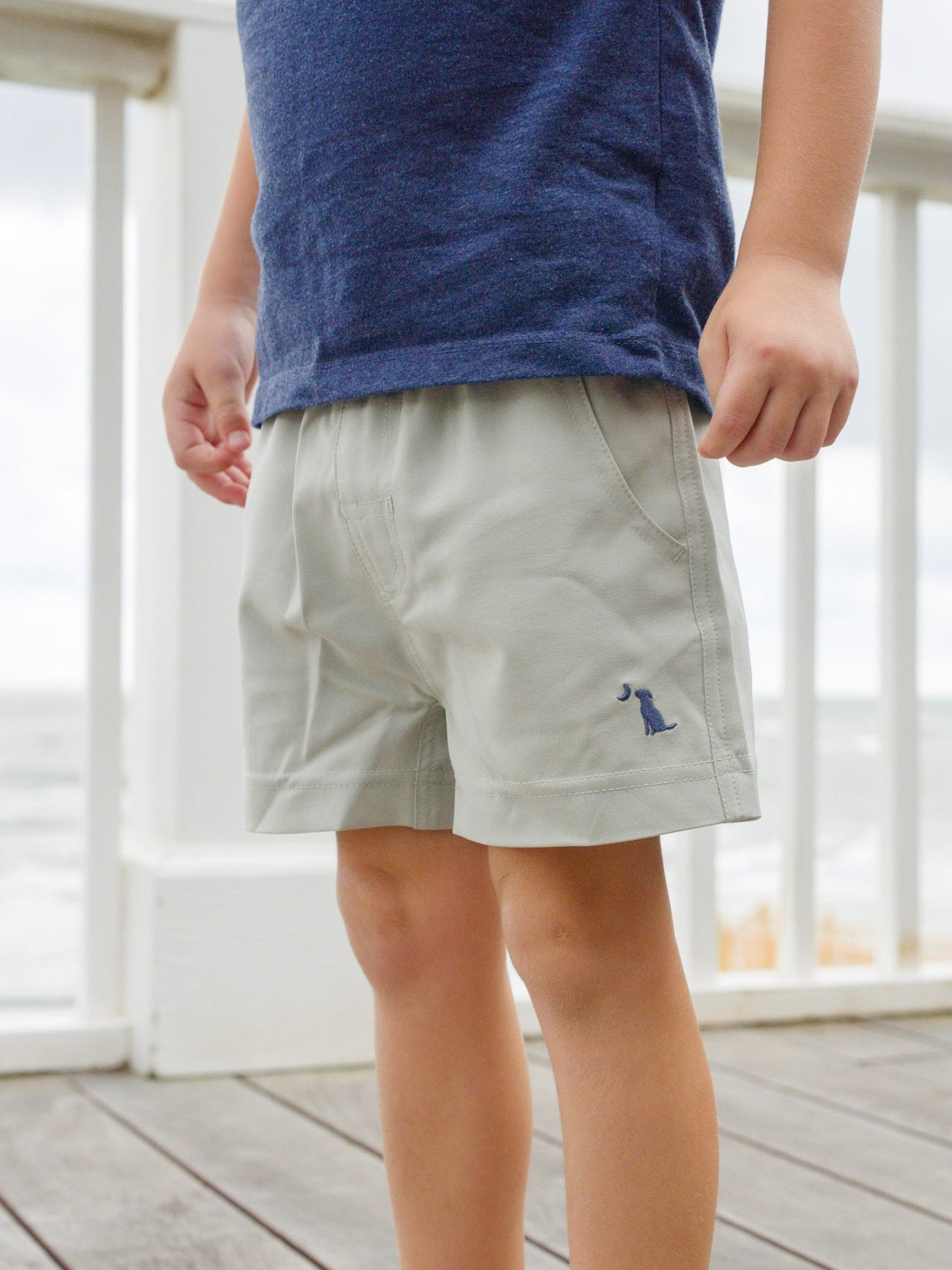 Toddler Volley Short - Cool Grey