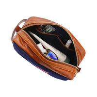 Thumbnail for Southern Sportsman Pattern Toiletry Bag - Navy