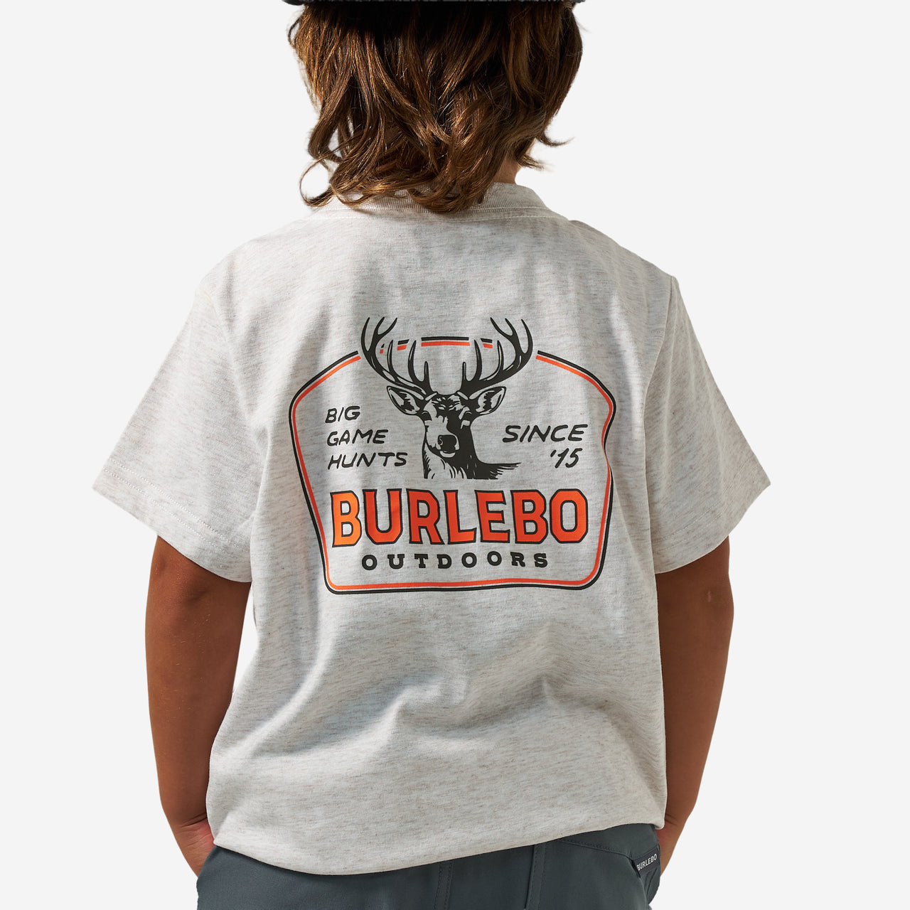 Youth Big Game Hunt Short Sleeve T-Shirt - Oatmeal