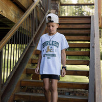Thumbnail for Youth Fly Wild Short Sleeve T-Shirt - Ash Grey