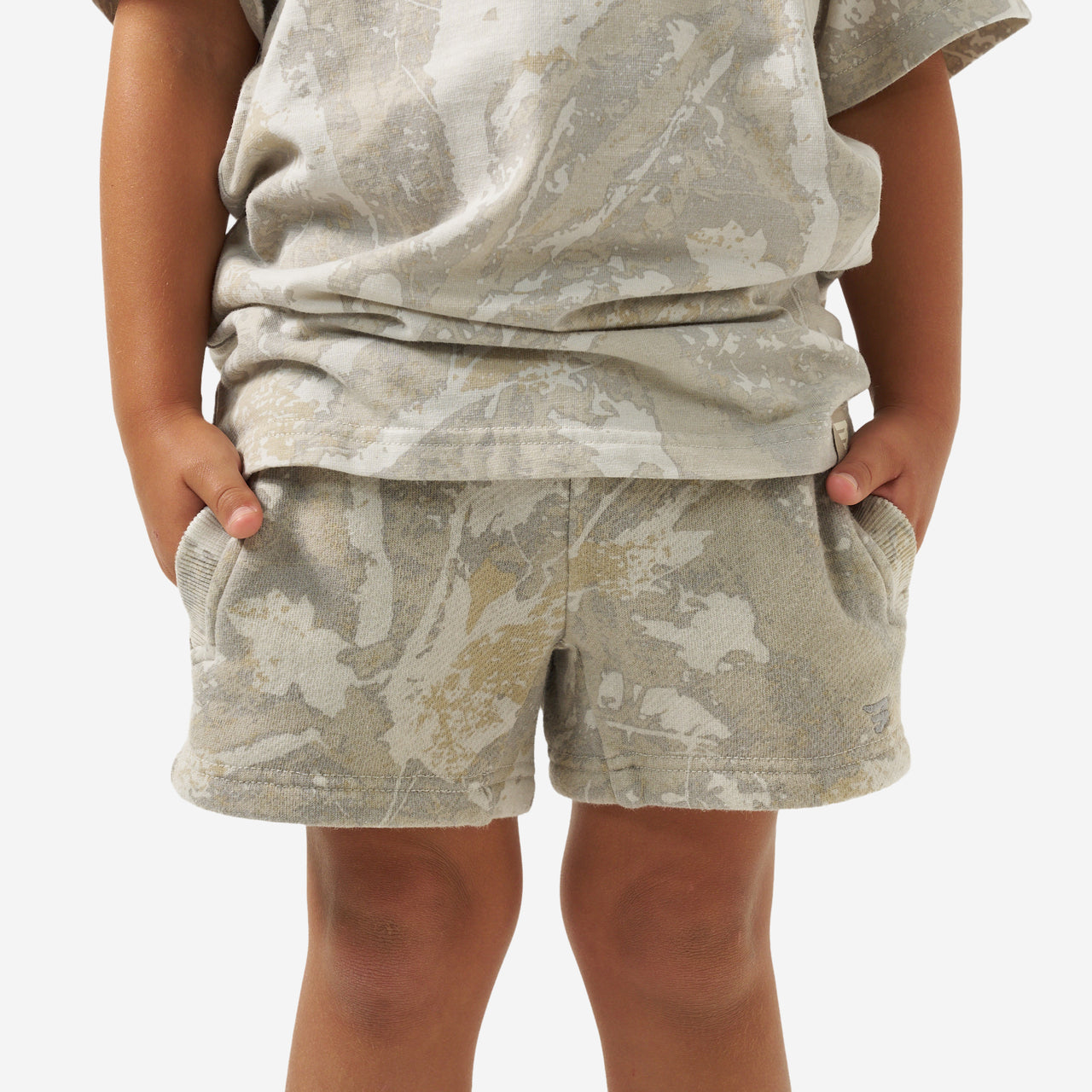 Youth Vintage Washed Short - Drifter Camo