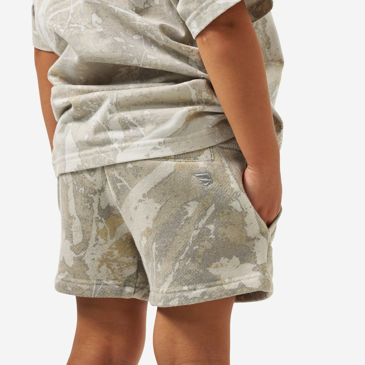 Youth Vintage Washed Short - Drifter Camo