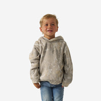 Thumbnail for Youth Vintage Washed Fleece Hoodie - Drifter Camo
