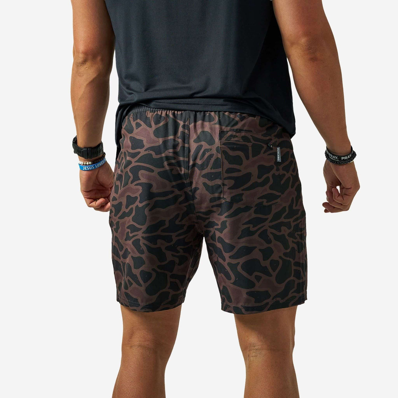 Burlebo Athletic Shorts - Bendita Camo