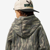 Thumbnail for Youth Vintage Washed Fleece Hoodie - Midland Camo