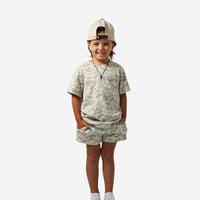 Thumbnail for Youth - Vintage Washed Tee - Classic Deer Camo