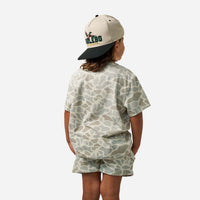 Thumbnail for Youth - Vintage Washed Tee - Classic Deer Camo