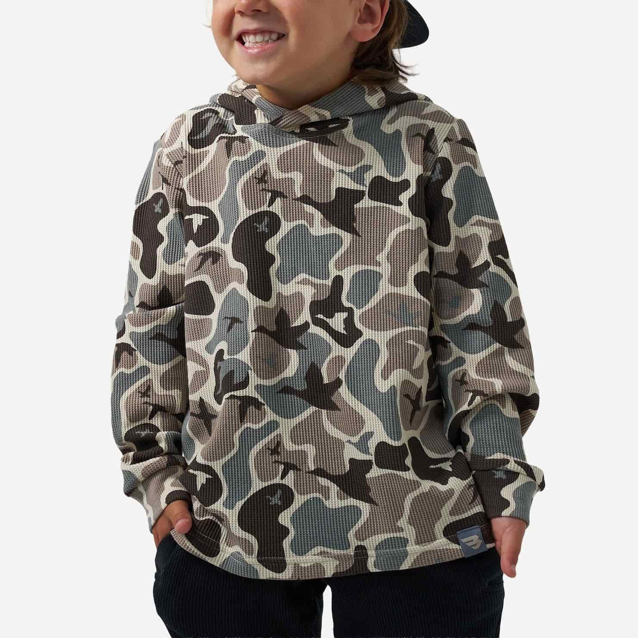 Youth - Thermal Hoodie - Mallard Mayhem Camo