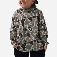 Thumbnail for Youth - Thermal Hoodie - Mallard Mayhem Camo