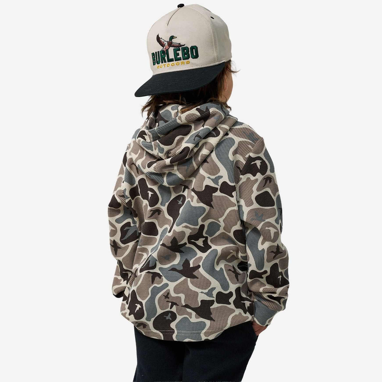 Youth - Thermal Hoodie - Mallard Mayhem Camo