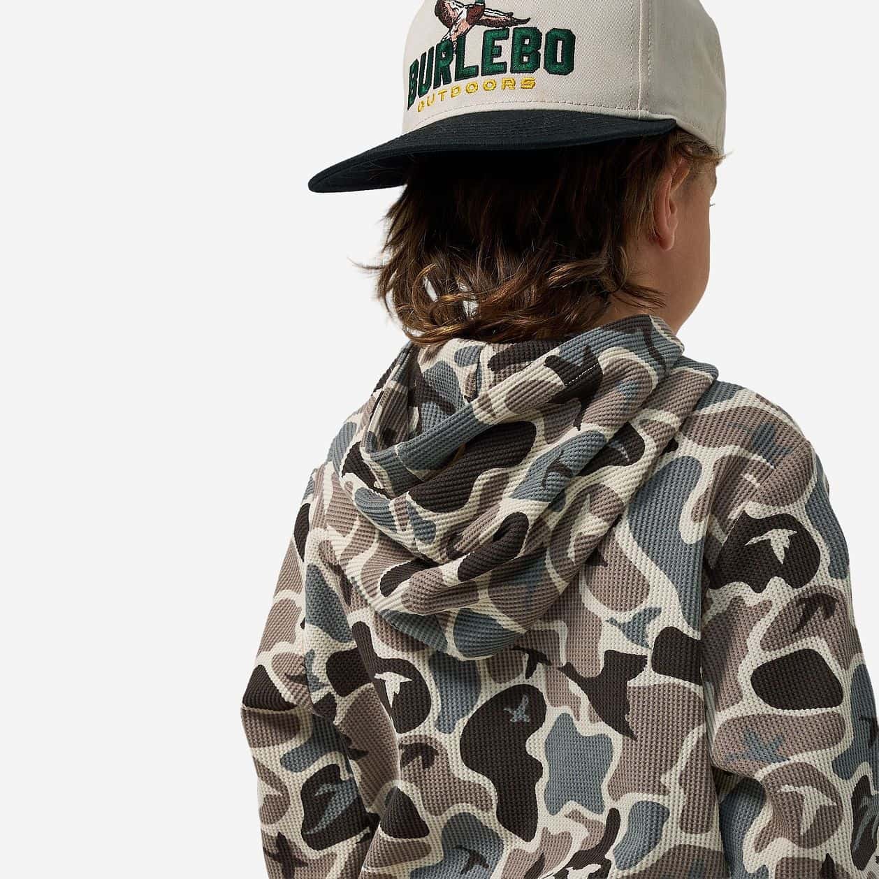 Youth - Thermal Hoodie - Mallard Mayhem Camo
