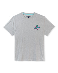 Thumbnail for The Crooked Palms Non Pocket SS Tee - Heather Grey