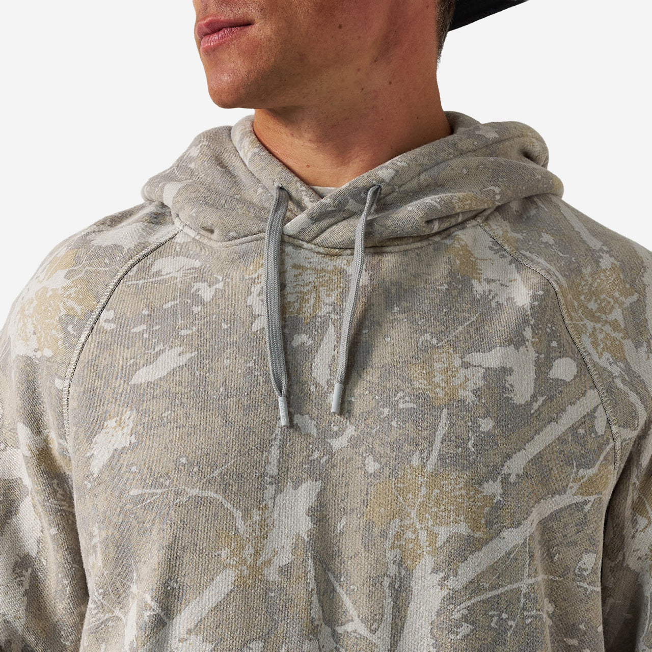 Vintage Washed Fleece Hoodie - Drifter Camo
