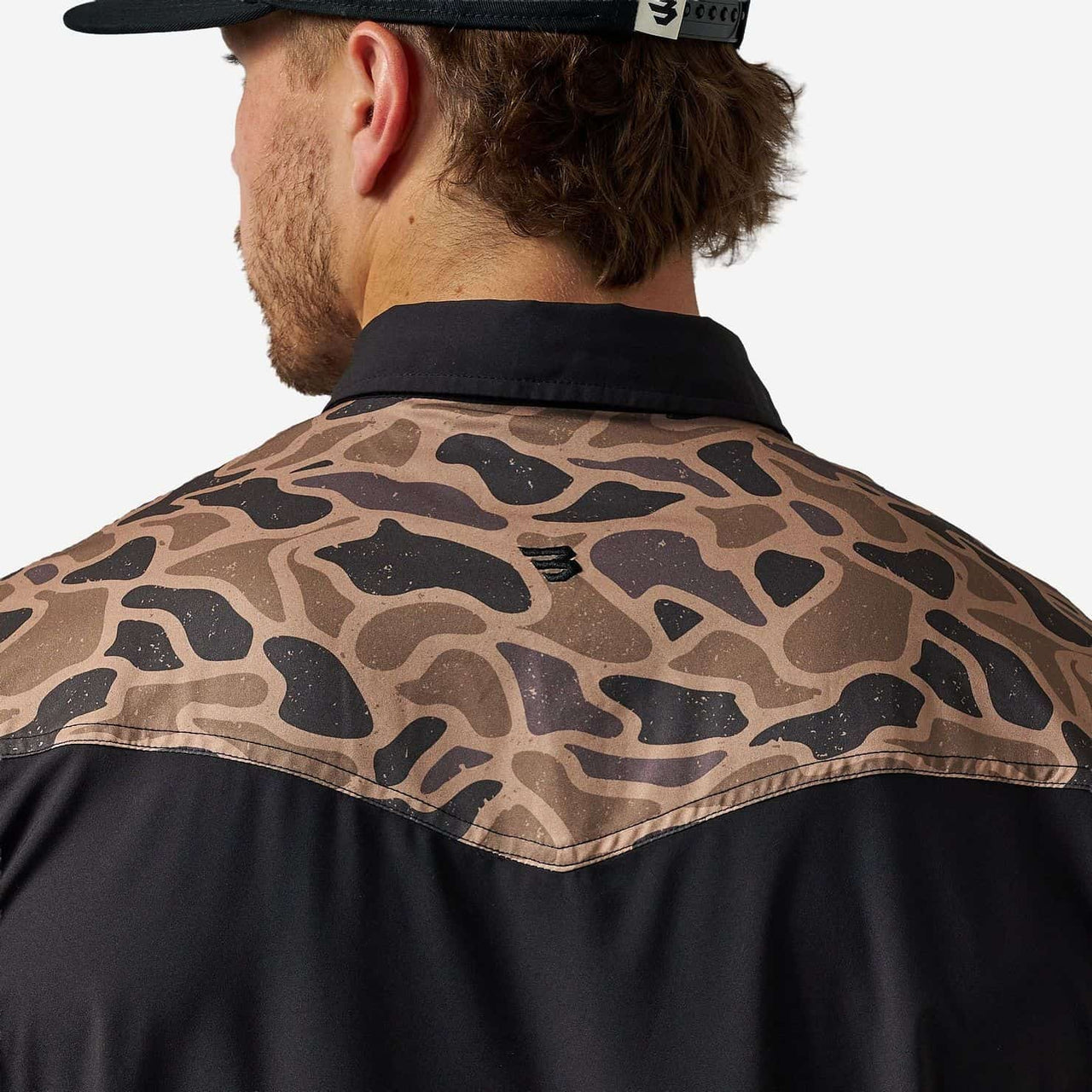 Performance Western Shirt - Deer SZN - Black & Gauge Camo
