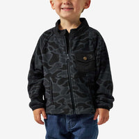 Thumbnail for Youth - Micro Fleece - Black Camo