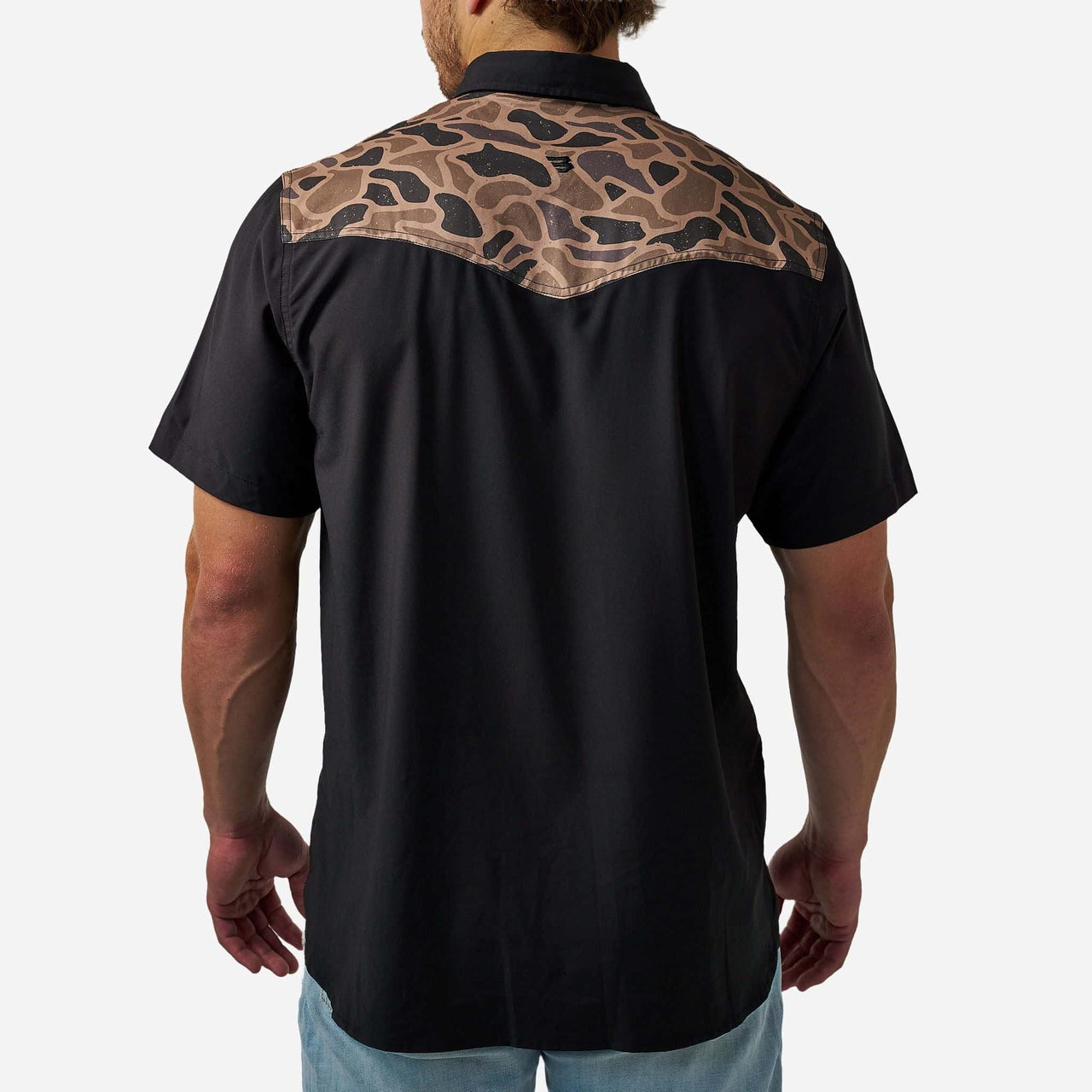 Performance Western Shirt - Deer SZN - Black & Gauge Camo
