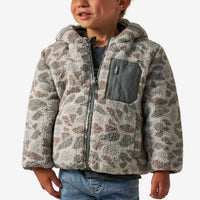 Thumbnail for Youth - Mountain Fleece Hoodie Jacket - Classic Deer Camo