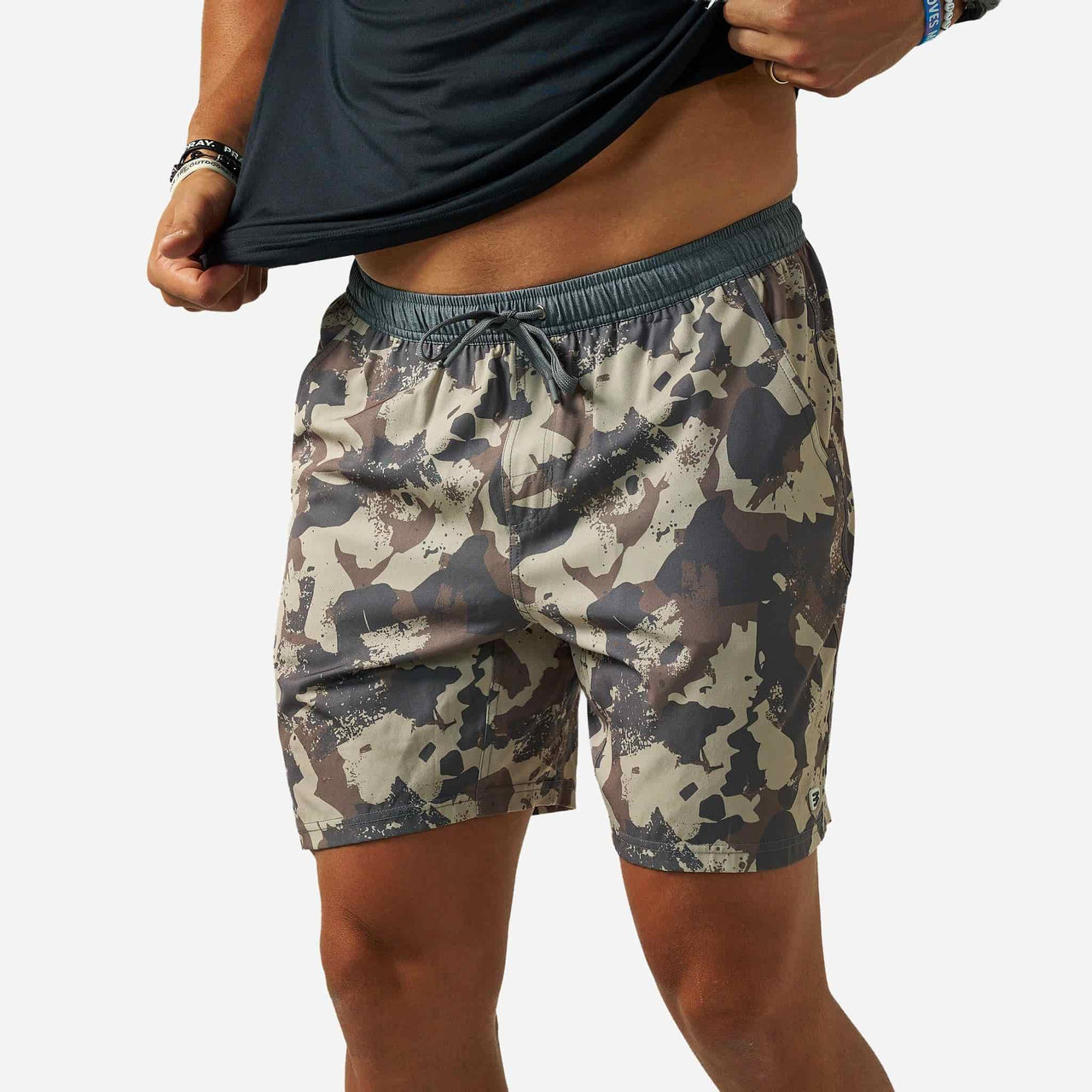 Burlebo Athletic Shorts - Splatter Camo
