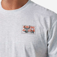 Thumbnail for Burlebo Buck Stamp Short Sleeve T-Shirt - Ash Grey