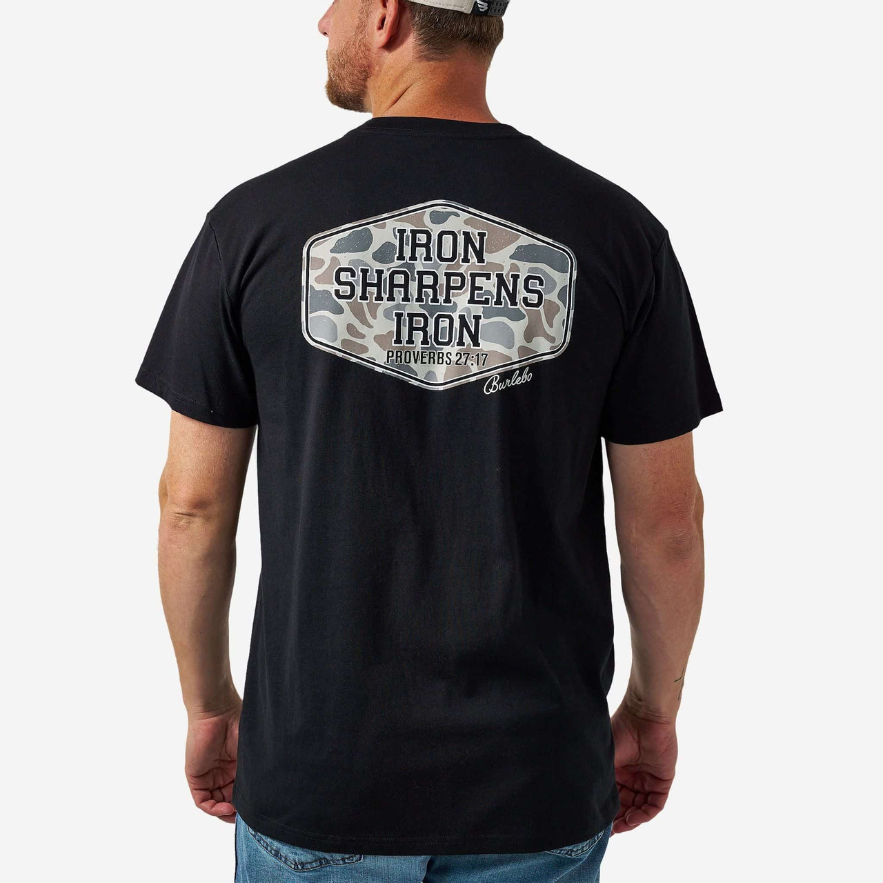 Iron Sharpens Iron Short Sleeve T-Shirt - Black