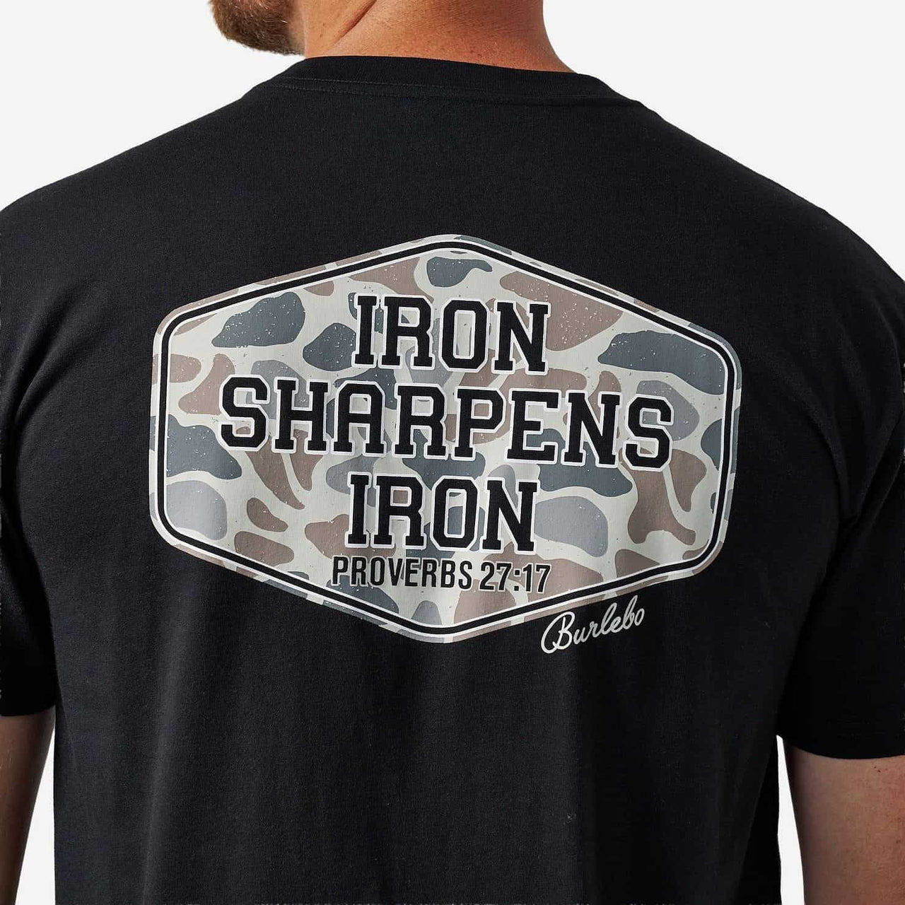 Iron Sharpens Iron Short Sleeve T-Shirt - Black