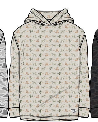 Youth Performance Hoodie - Mallard Duck Dog