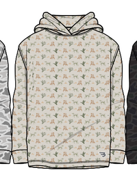 Thumbnail for Youth Performance Hoodie - Mallard Duck Dog