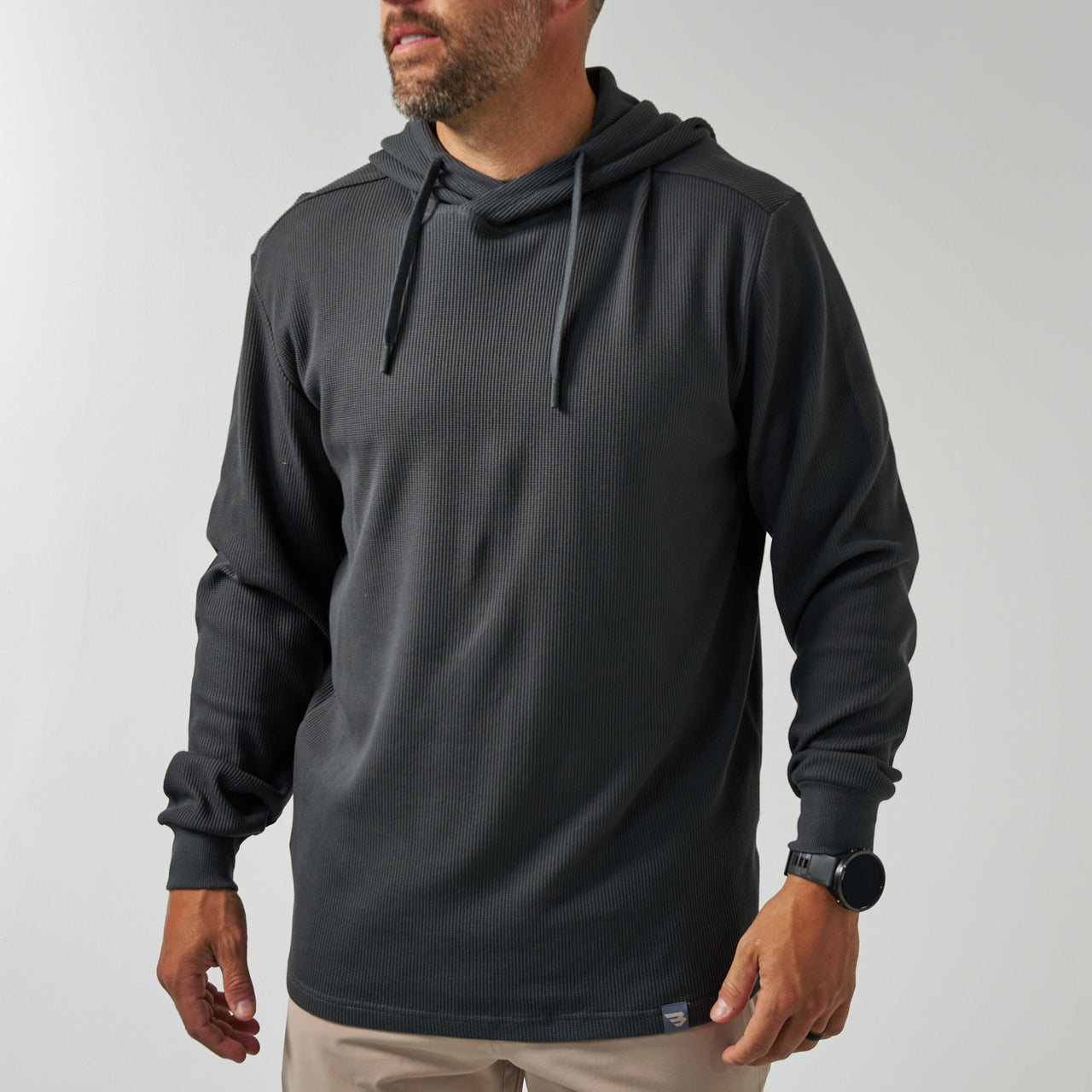 Thermal Hoodie - Gun Metal Grey