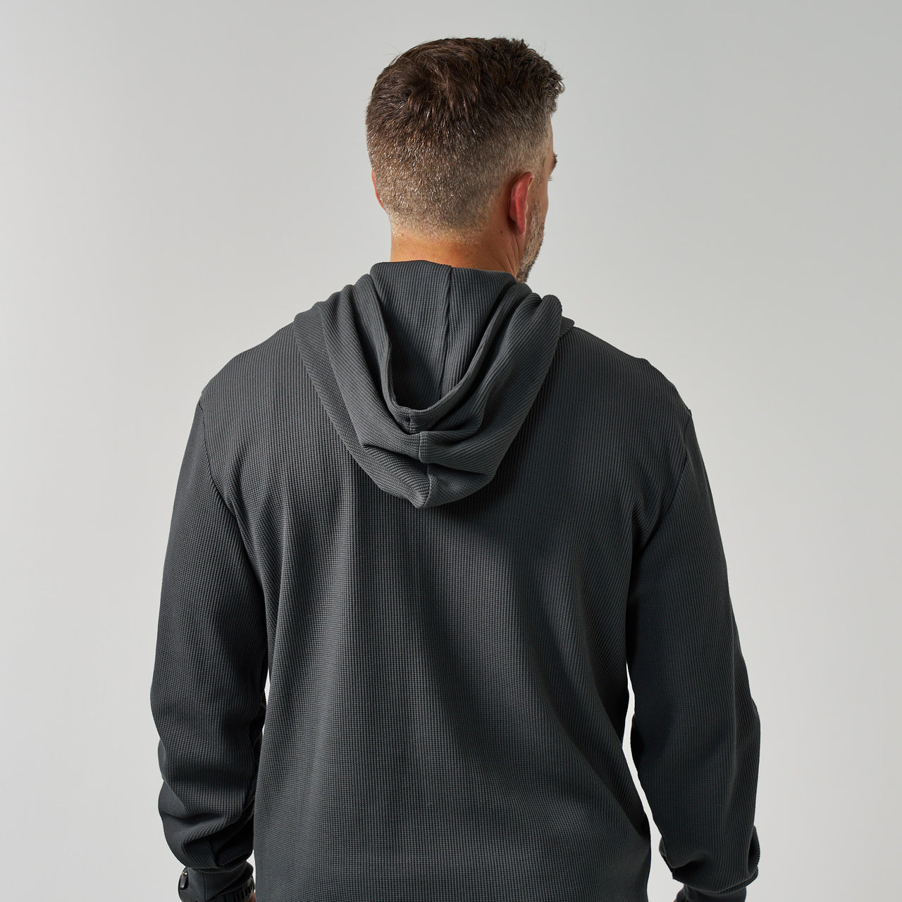 Thermal Hoodie - Gun Metal Grey