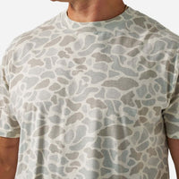 Thumbnail for Vintage Washed Short Sleeve T-Shirt - Classic Deer Camo