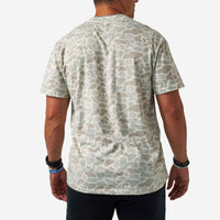 Thumbnail for Vintage Washed Short Sleeve T-Shirt - Classic Deer Camo