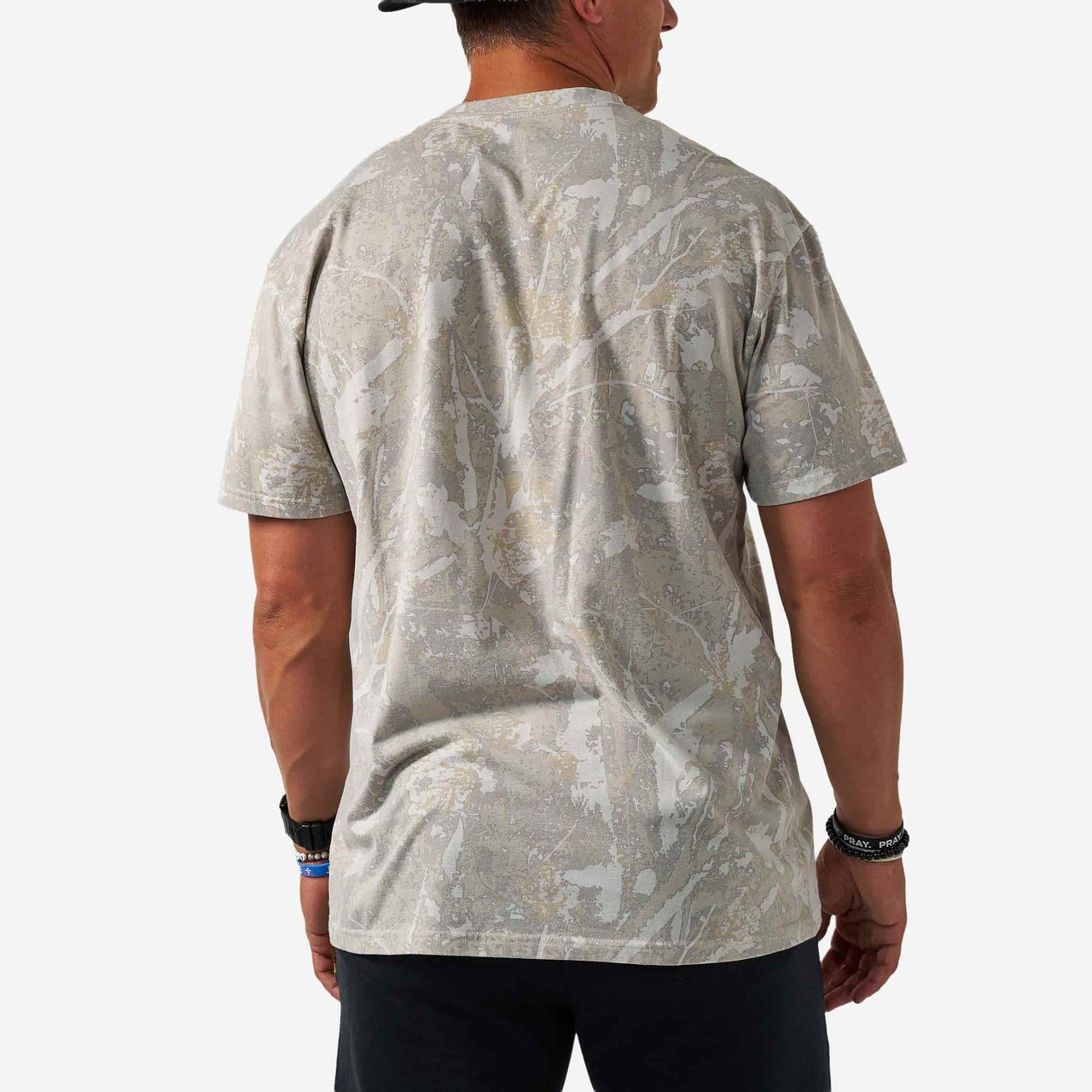 Vintage Washed Short Sleeve T-Shirt - Drifter Camo