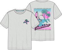 Thumbnail for The Crooked Palms Non Pocket SS Tee - Heather Grey