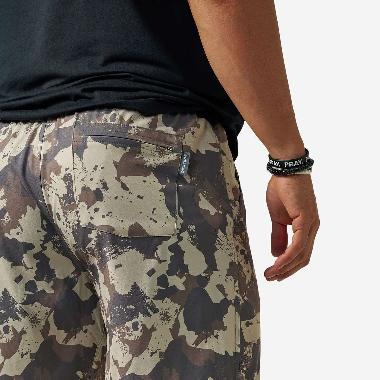 Burlebo Athletic Shorts - Splatter Camo
