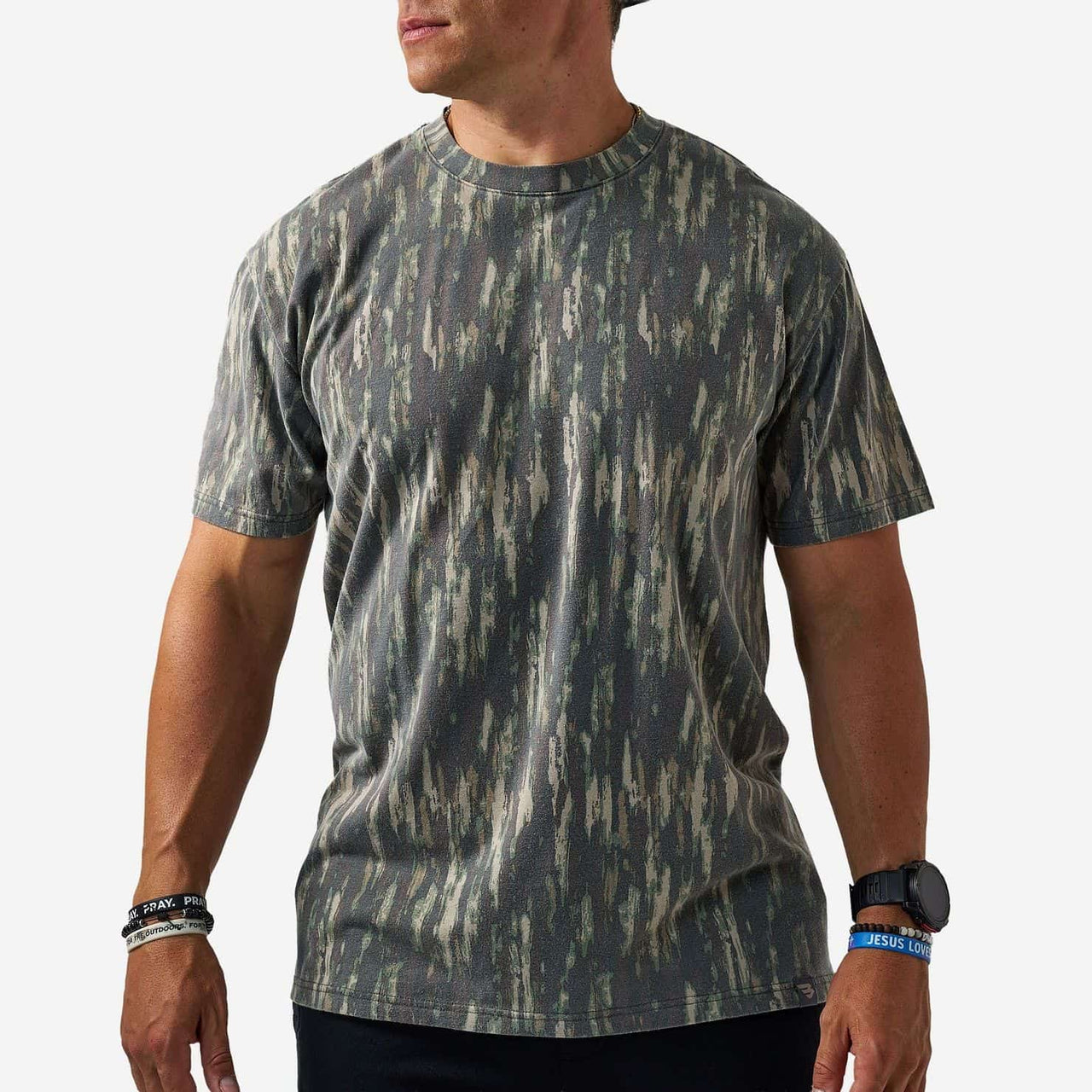Vintage Washed Short Sleeve T-Shirt - Midland Camo