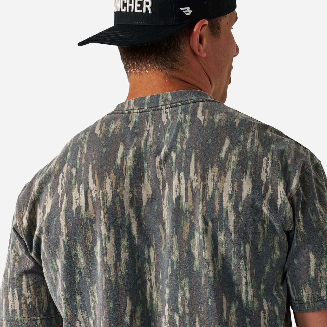 Vintage Washed Short Sleeve T-Shirt - Midland Camo