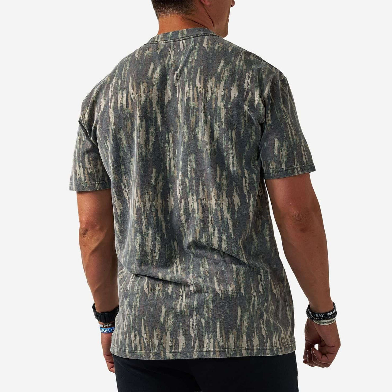 Vintage Washed Short Sleeve T-Shirt - Midland Camo