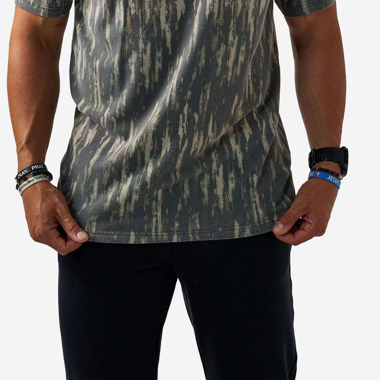 Vintage Washed Short Sleeve T-Shirt - Midland Camo