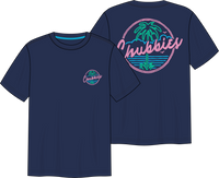 Thumbnail for The Night Never Sleeps Non Pocket SS Tee - Navy