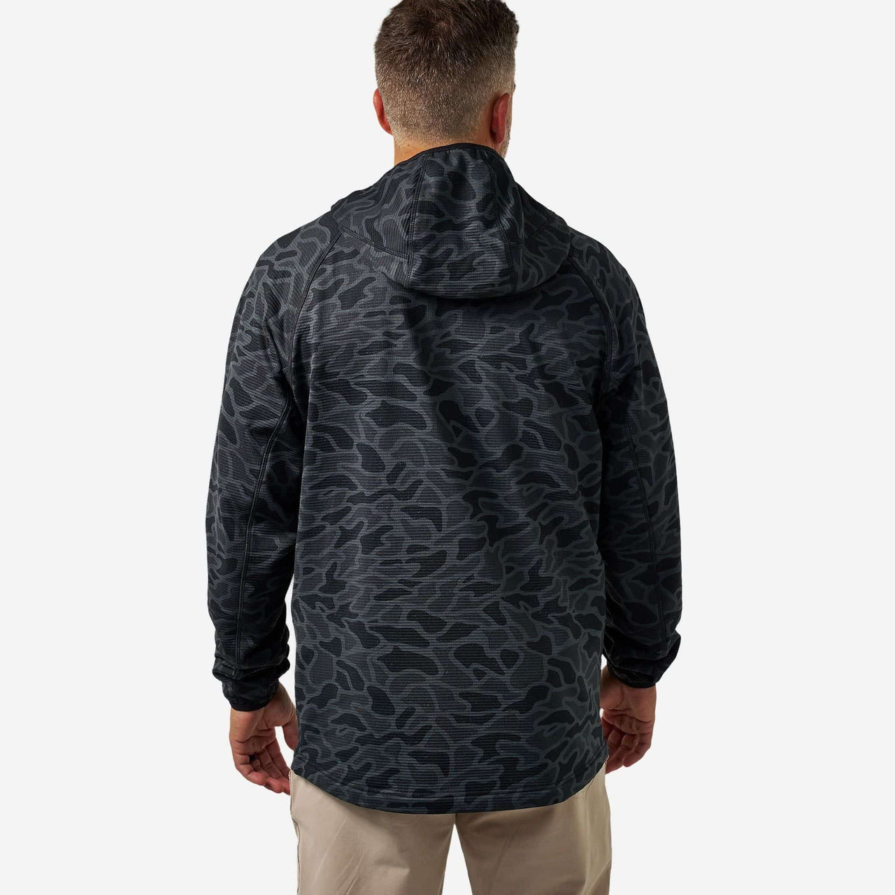 Blaze Tech Quarter Zip - Black Camo