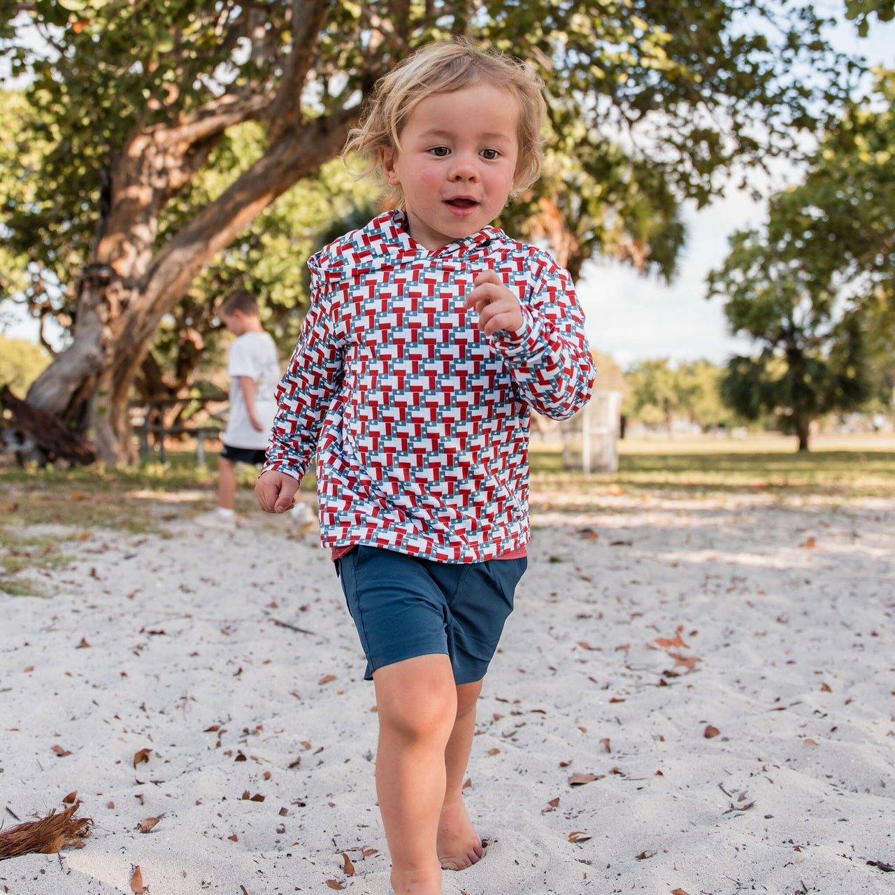 Youth Athletic Shorts - Heather Navy