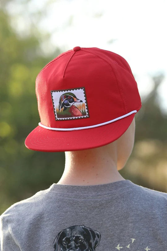 Youth - Red Duck Stamp Performance Cap