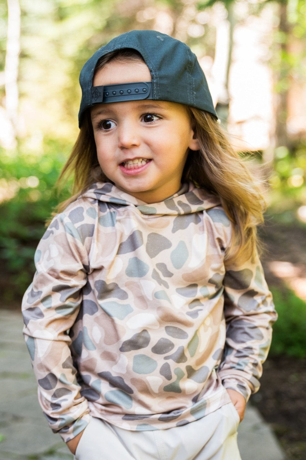 Youth Pintail Camo Performance Hoodie