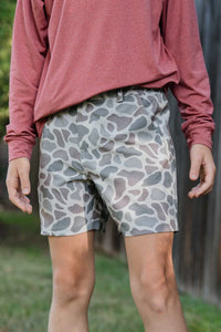 Thumbnail for Youth - Classic Deer Camo Everyday Short