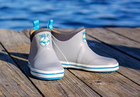 Thumbnail for Youth - Gray/Blue Buoy Boots