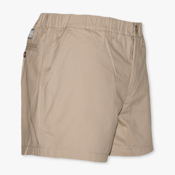 Khaki 5.5" Cotton Stretch Short